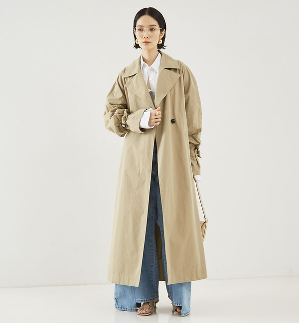 The Store by C' 「【COCUCA】トレンチコート」|トレンチコート|ベージュ