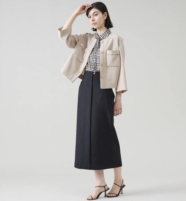 TIARA「クラシカルライトジャケットカーデ」|テーラードジャケット|