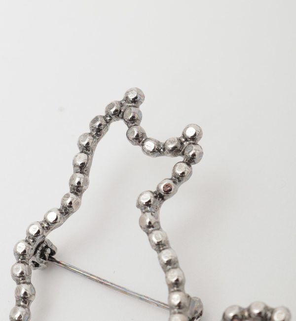 TIARA「【ADER.bijoux/アデルビジュー】CUTSTEEL cat brooch」|ブローチ・コサージュ|