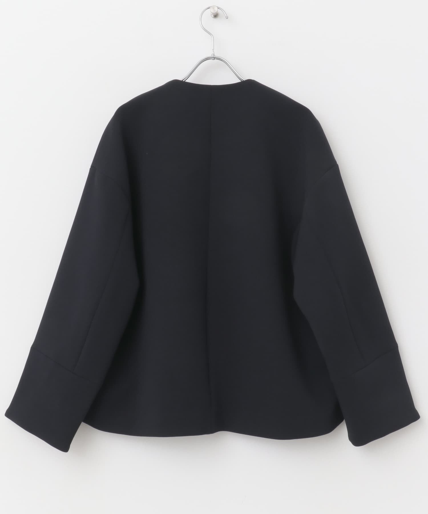 URBAN RESEARCH ROSSO「UVカットトリプルクロスショートコート」|ノーカラージャケット|