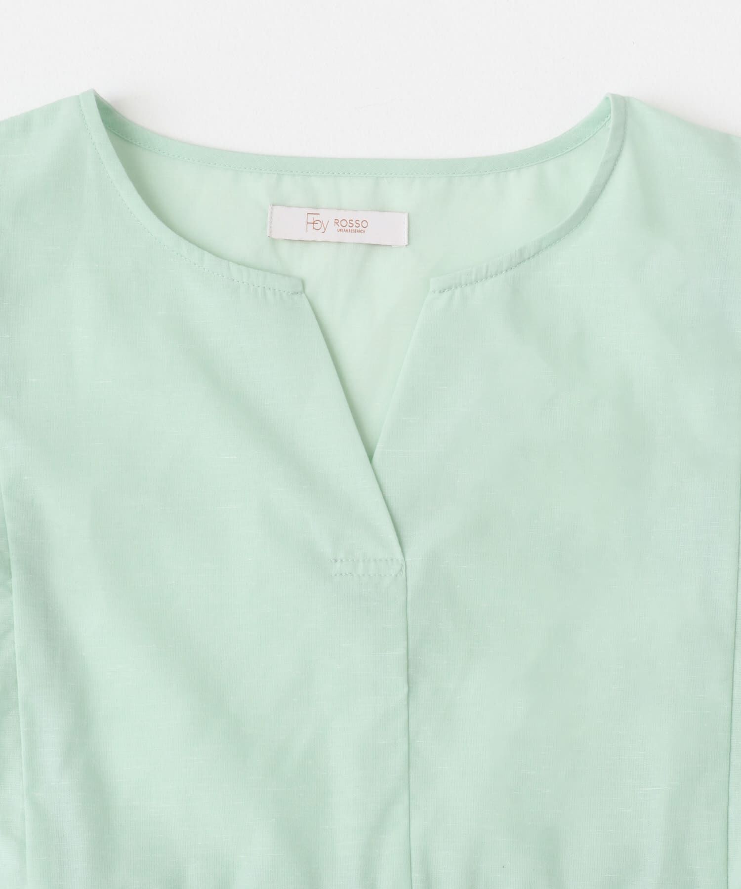 URBAN RESEARCH ROSSO「『UR TECH』F by ROSSO　スクエアスリーブブラウス」|シャツ・ブラウス|