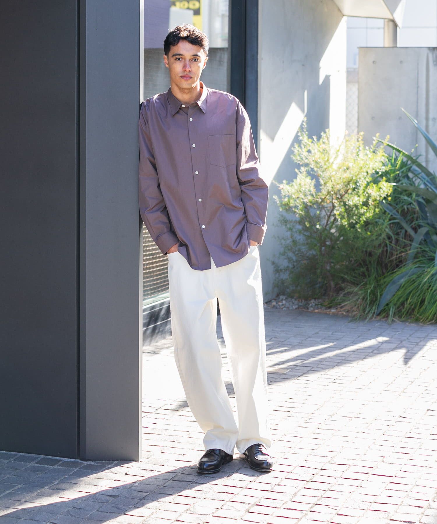 URBAN RESEARCH「new basic　THOMAS MASON OVER SHIRTS」|シャツ・ブラウス|