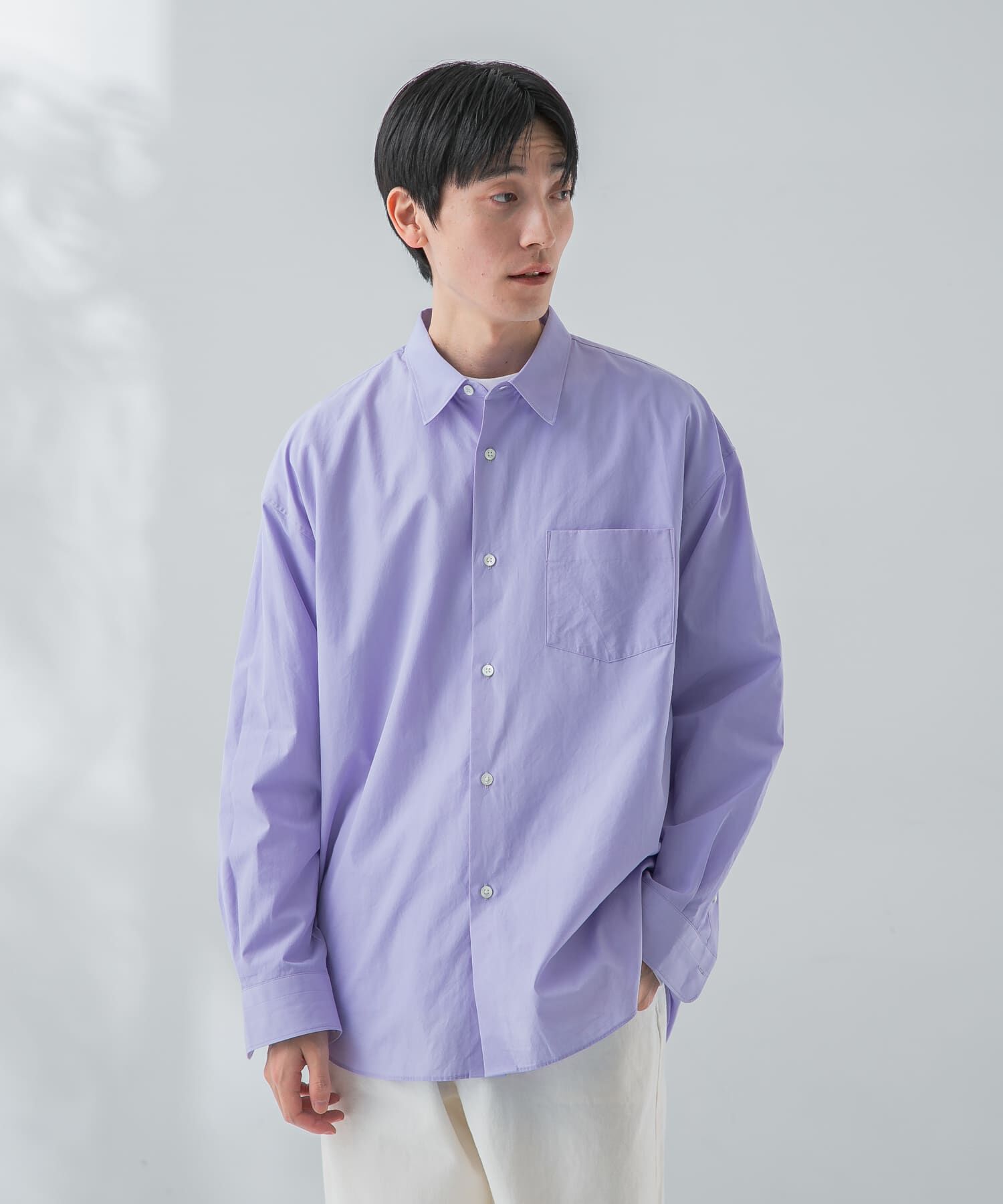 URBAN RESEARCH「new basic　THOMAS MASON OVER SHIRTS」|シャツ・ブラウス|