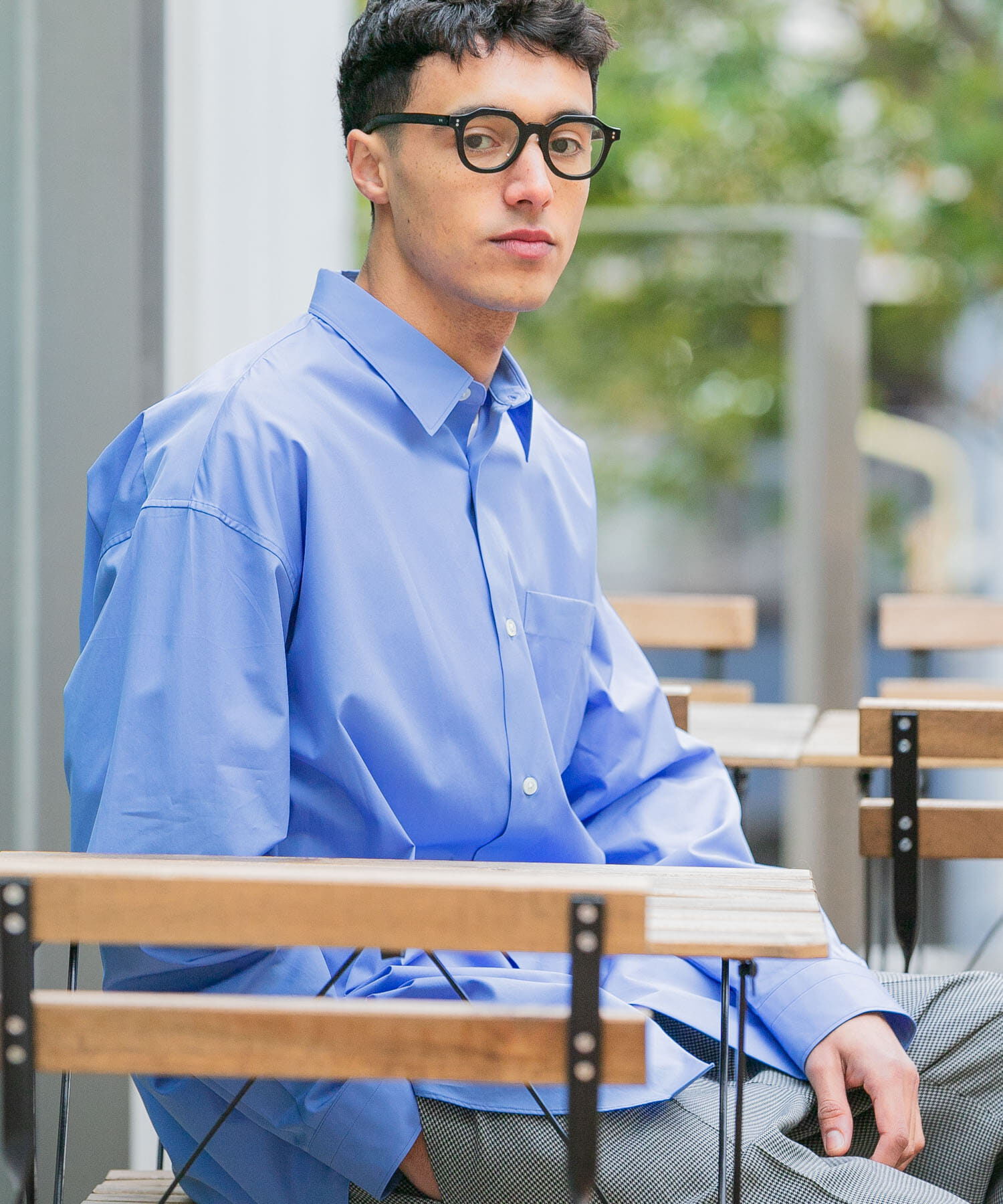 URBAN RESEARCH「new basic　THOMAS MASON OVER SHIRTS」|シャツ・ブラウス|