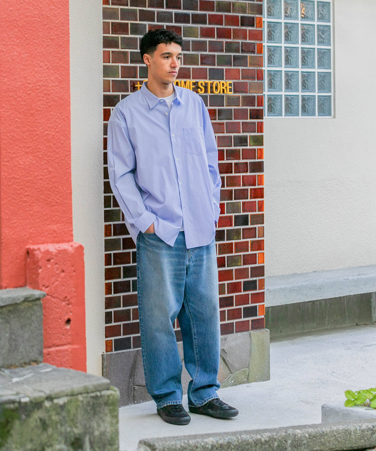 URBAN RESEARCH「new basic　THOMAS MASON OVER SHIRTS」|シャツ・ブラウス|