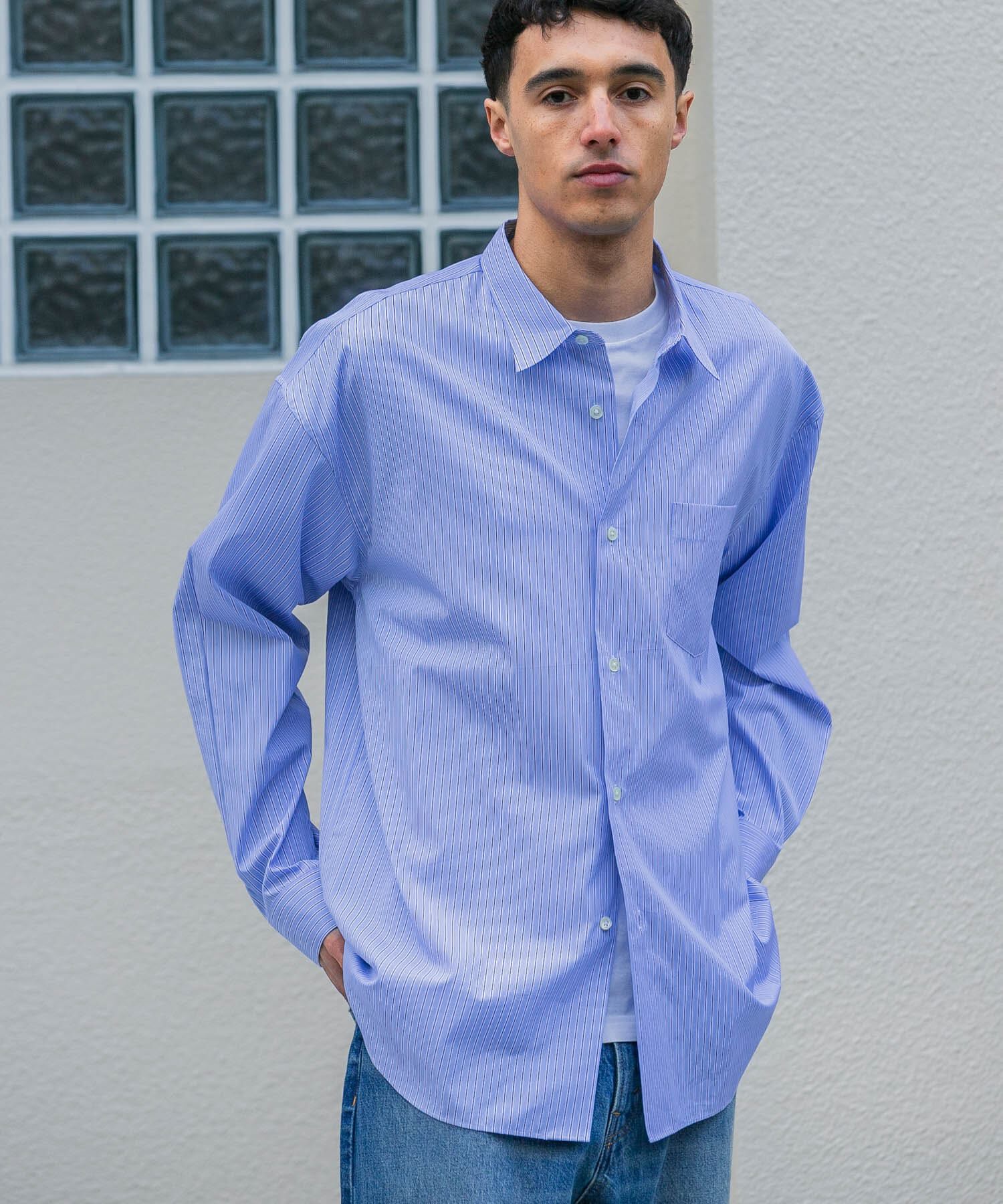 URBAN RESEARCH「new basic　THOMAS MASON OVER SHIRTS」|シャツ・ブラウス|