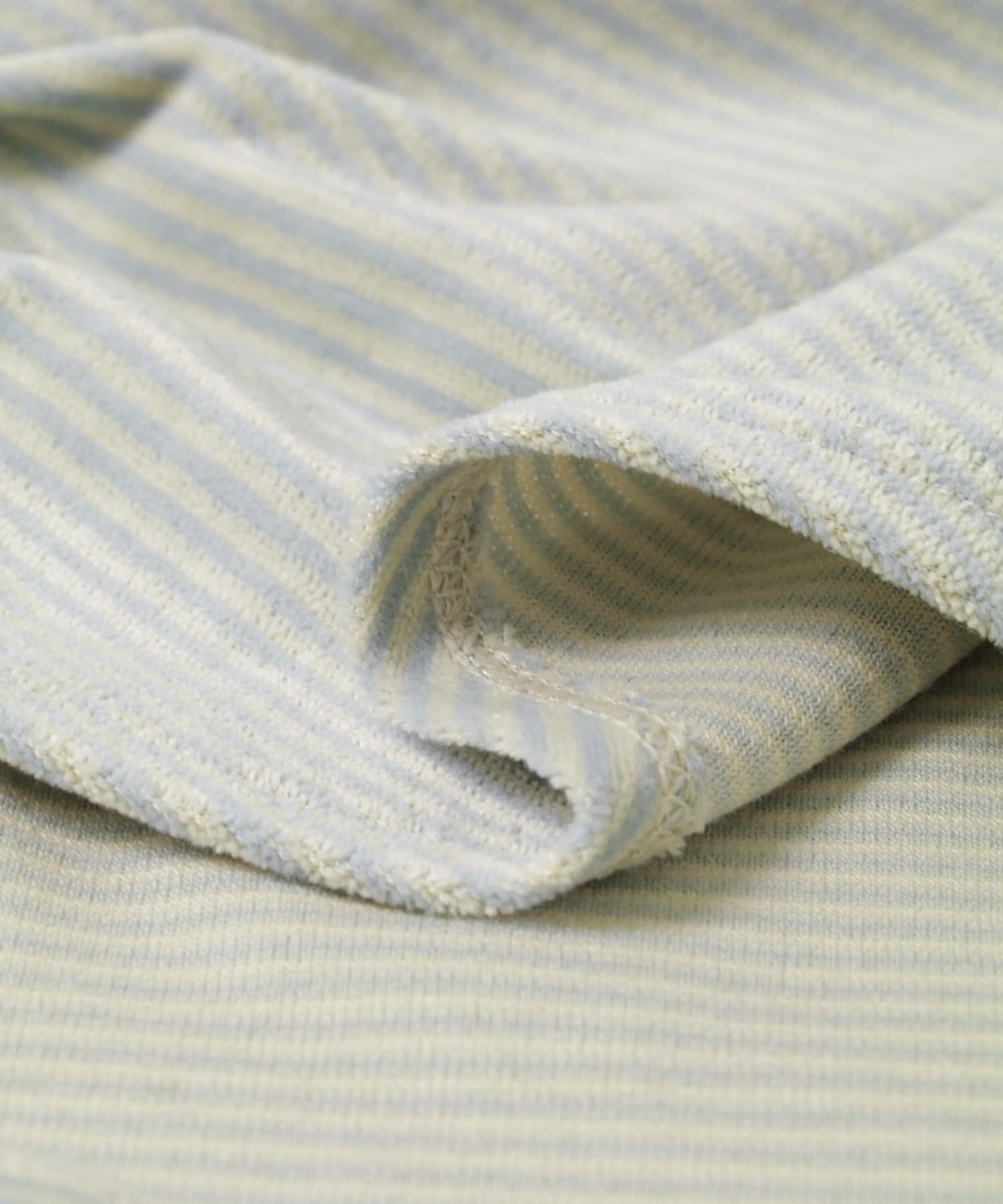 URBAN RESEARCH「『MADE IN JAPAN』ベロアボーダーシャーリングカットソー」|Tシャツ・カットソー|