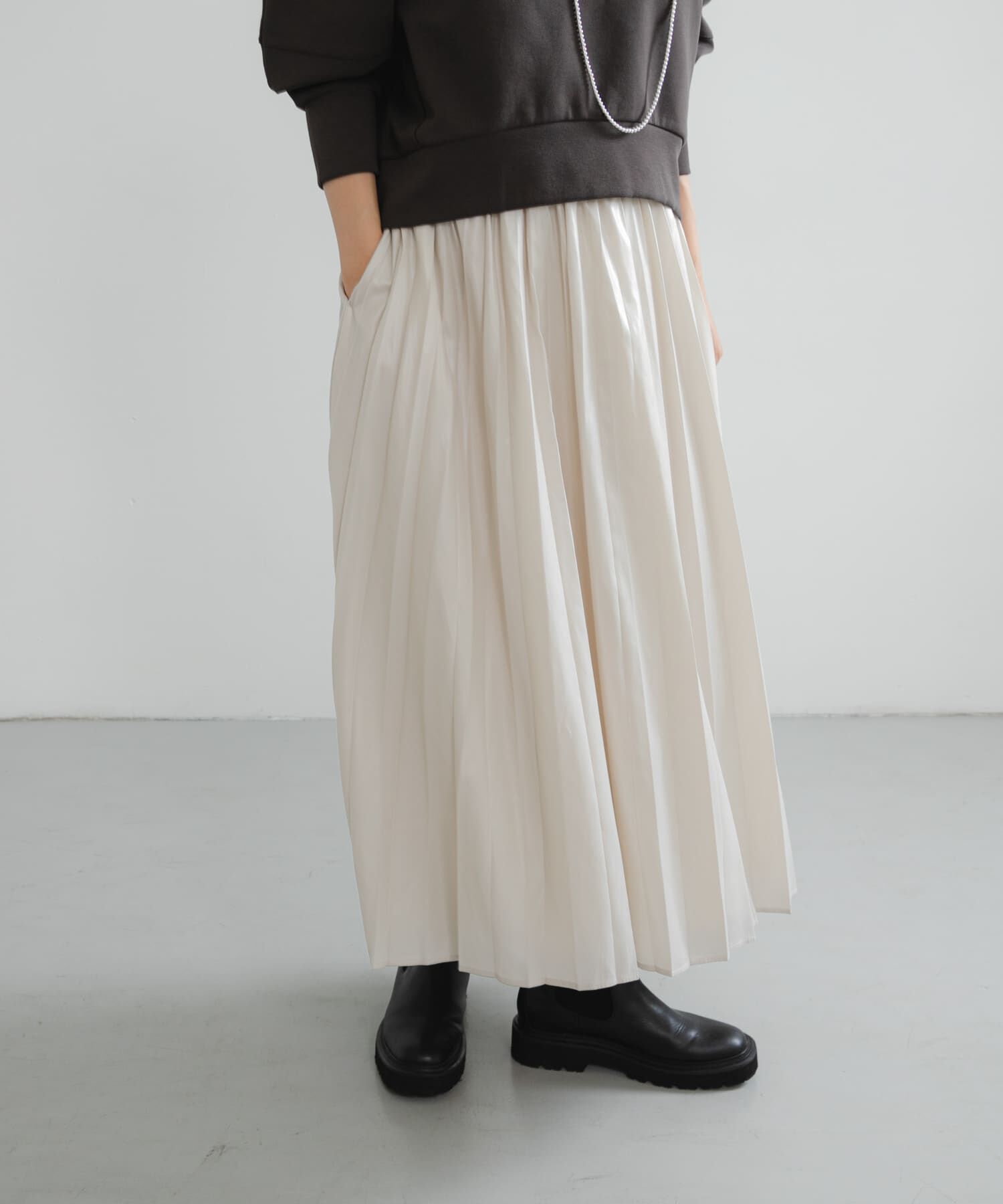 URBAN RESEARCH「チンツプリーツスカート」|スカート|