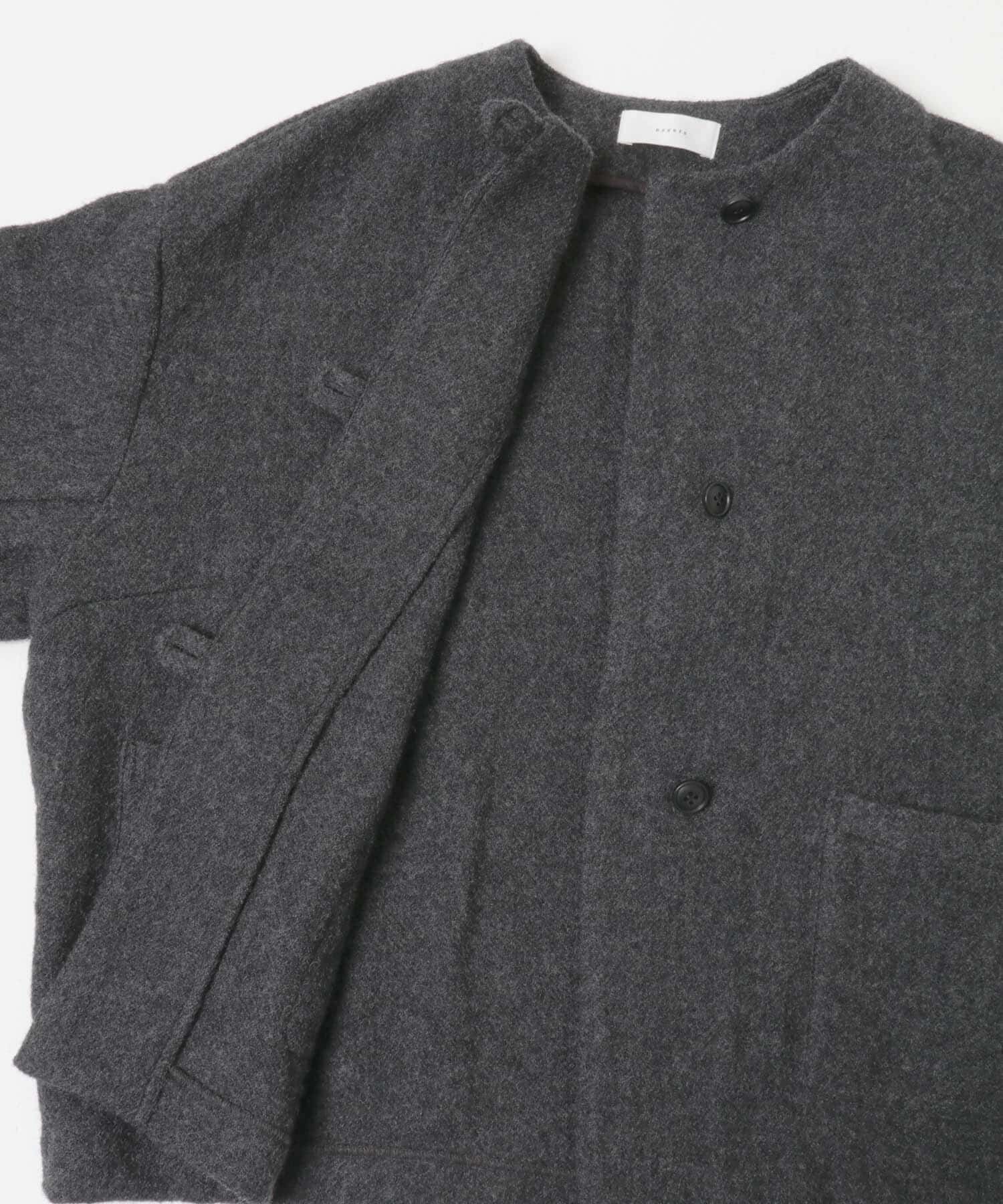 ウールクルーネックジャケット（かぐれ）｜ルミネのファッション通販