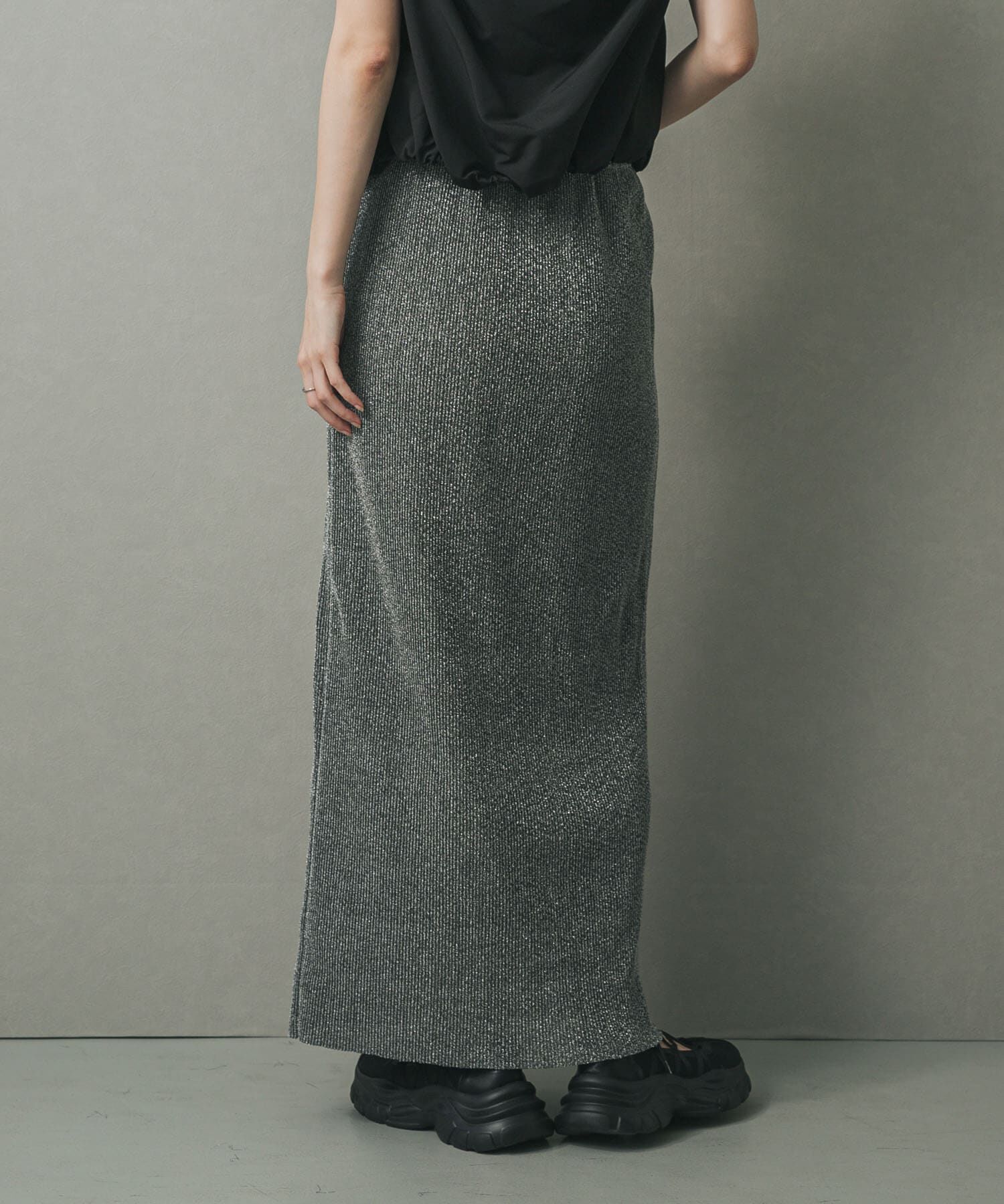 SENSE OF PLACE by URBAN RESEARCH「カットオフラメプリーツスカート」|スカート|