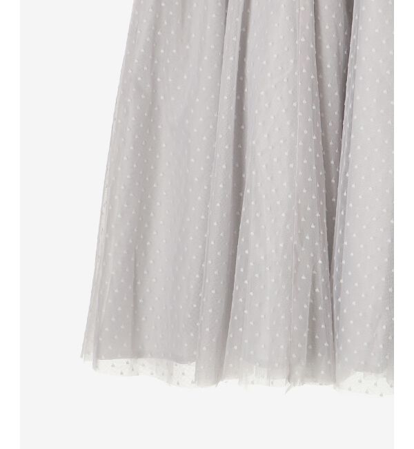 MAJESTICLEGON「フロントギャザーチュールビスチェ」|キャミソール|