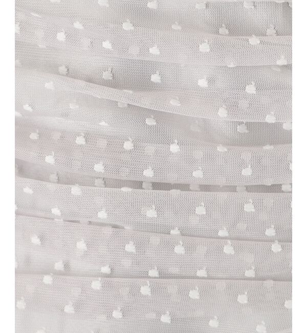 MAJESTICLEGON「フロントギャザーチュールビスチェ」|キャミソール|