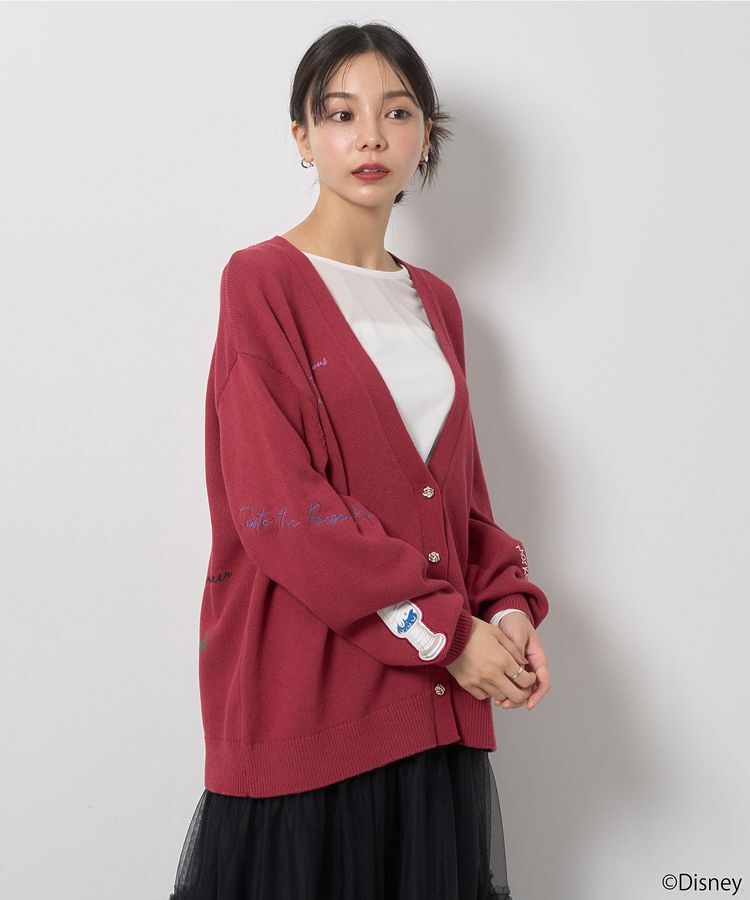 earth music&ecology「Villains　女王/ニットカーディガン」|カーディガン|