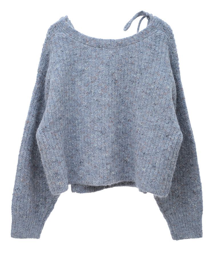 earth music&ecology「SET2点ショートカーディガン+肩リボンキャミソール」|カーディガン|