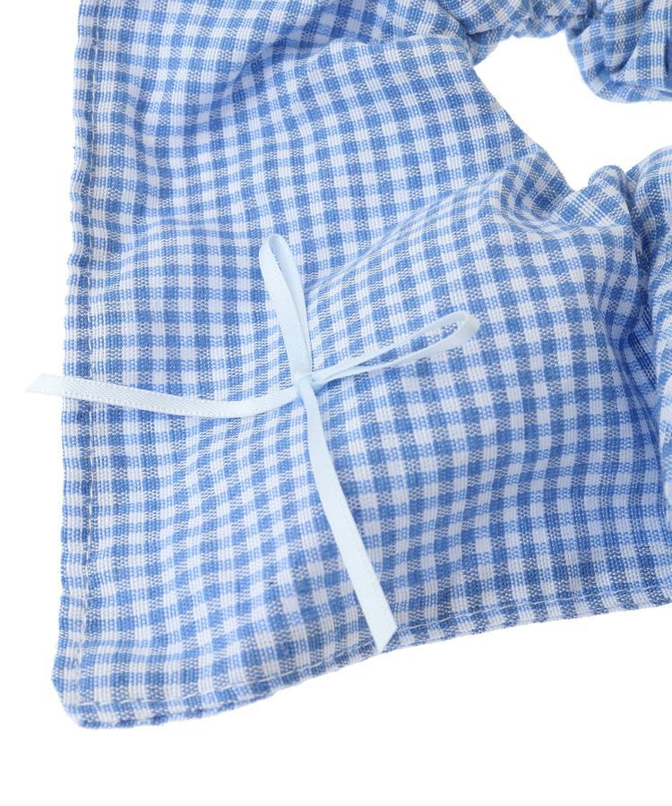 earth music&ecology「ミニリボン付きギンガムスクエアシュシュ」|その他|