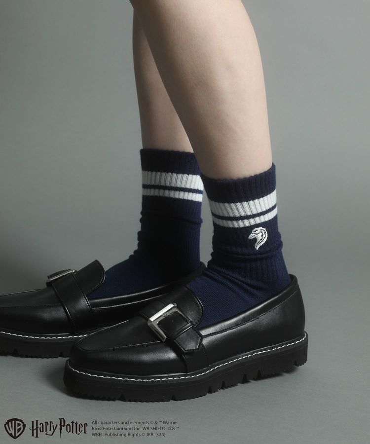 Green Parks「ハリー・ポッター/ワンポイント刺繍ソックス」|その他|Navy