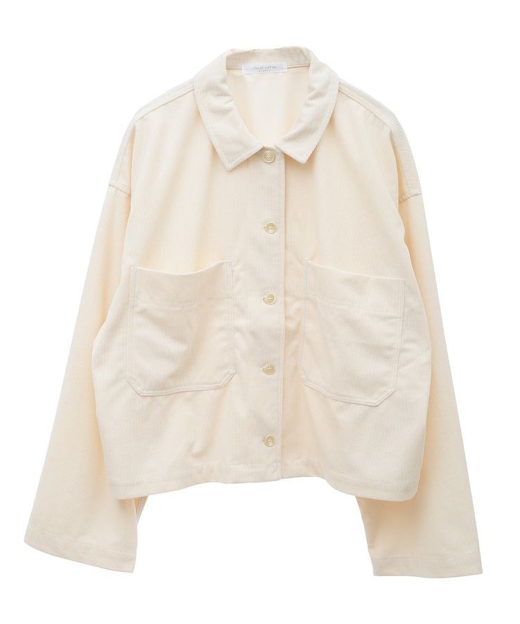 Green Parks「ソフトコーデュロイショートシャツ」|シャツ・ブラウス|