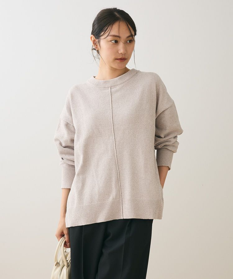 Green Parks「ベロアモールリラックスサイズニットプルオーバー」|ニット・セーター|