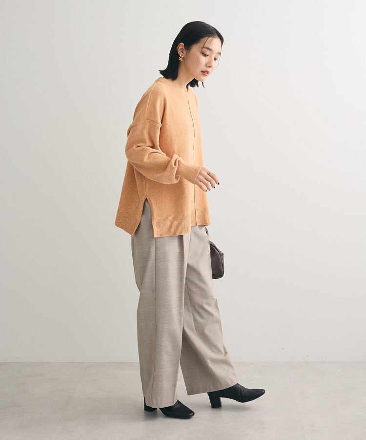 Green Parks「ベロアモールリラックスサイズニットプルオーバー」|ニット・セーター|