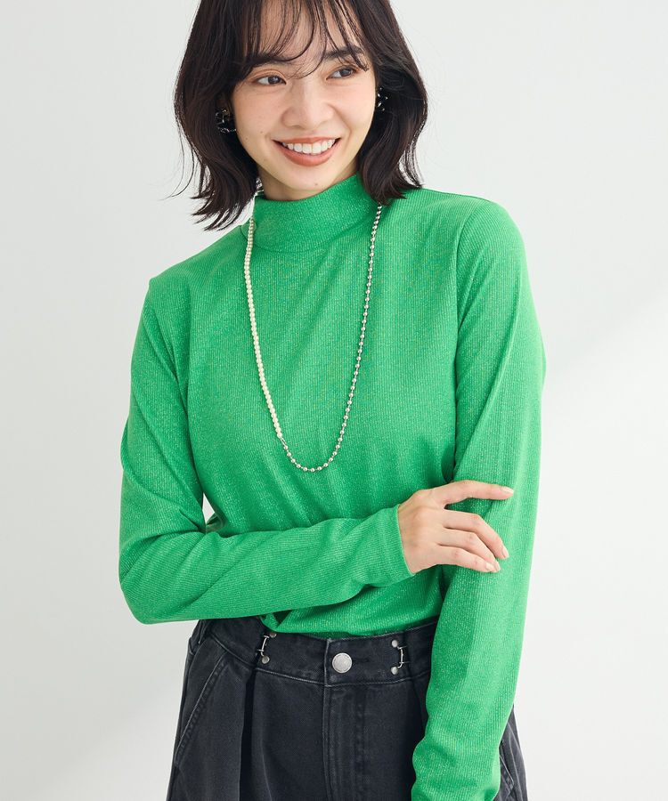 Green Parks「ラメプルオーバー」|Tシャツ・カットソー|Green