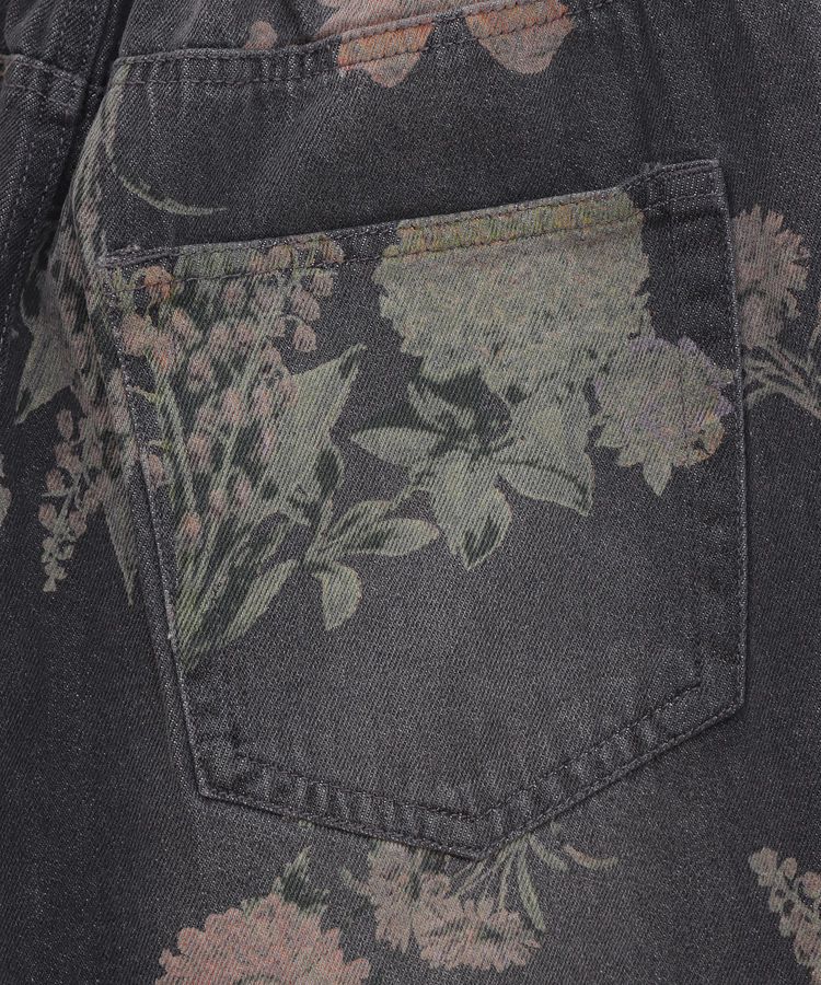 Green Parks「・SUGAR SPOON フラワーptデニムワイドパンツ」|その他|