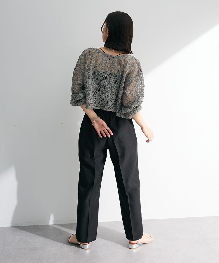 Green Parks「・ELENCARE DUE 2wayコードレースカーデ」|カーディガン|