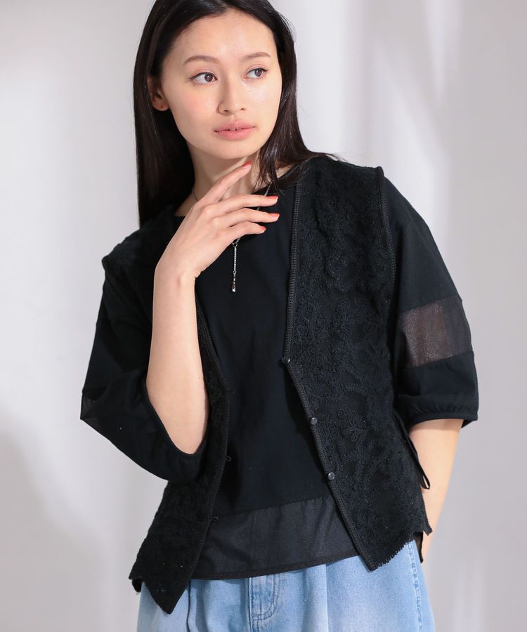 Green Parks「・ELENCARE DUE 2wayレースベスト」|ベスト・ジレ|