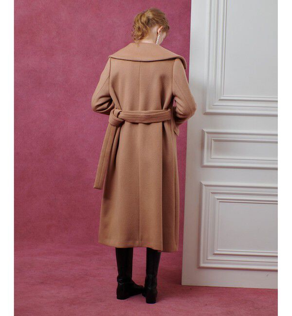 LOULOU WILLOUGHBY「【LOULOU WILLOUGHBY】ショートビーバーテーラーコート」|ダッフルコート|