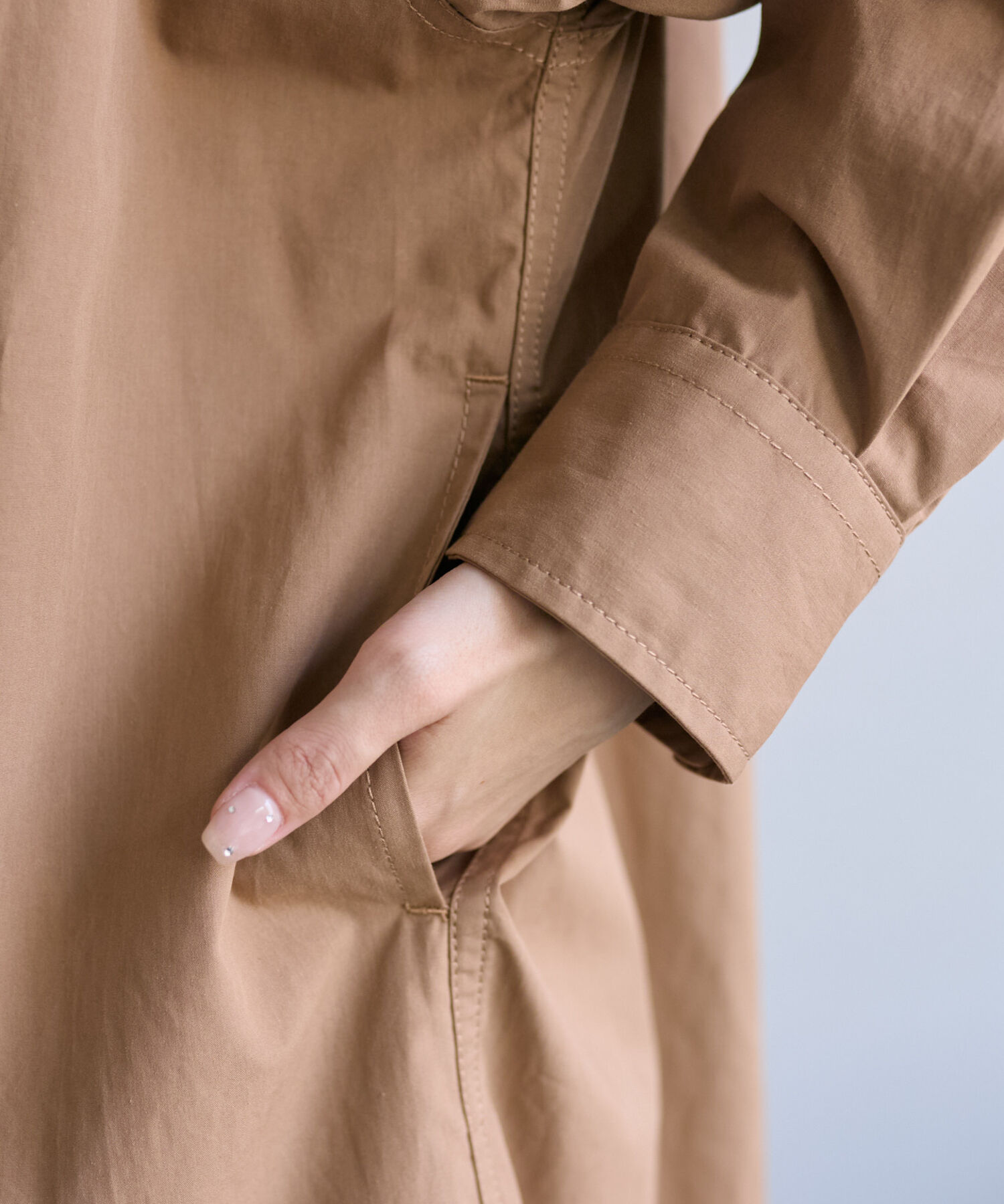  「高密度コットンワンピース」|ワンピース|