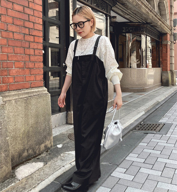  「【低身長/高身長対応】大人ベアサロペット」|その他|