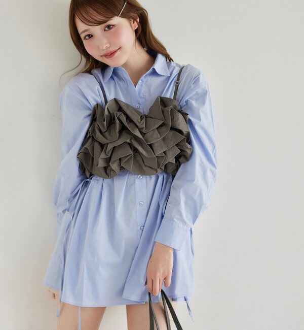  「ビスチェセットシャツ」|シャツ・ブラウス|