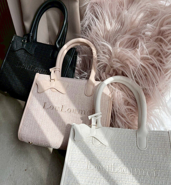  「【LouLoumei】ミニトートバッグ」|ショルダー・メッセンジャー|