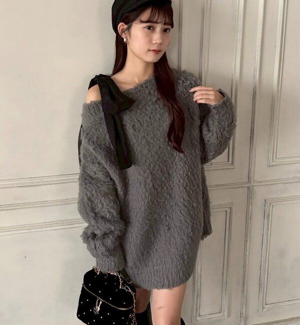 メリーカールチュニックニット｜ルミネのファッション通販アイルミネ<i