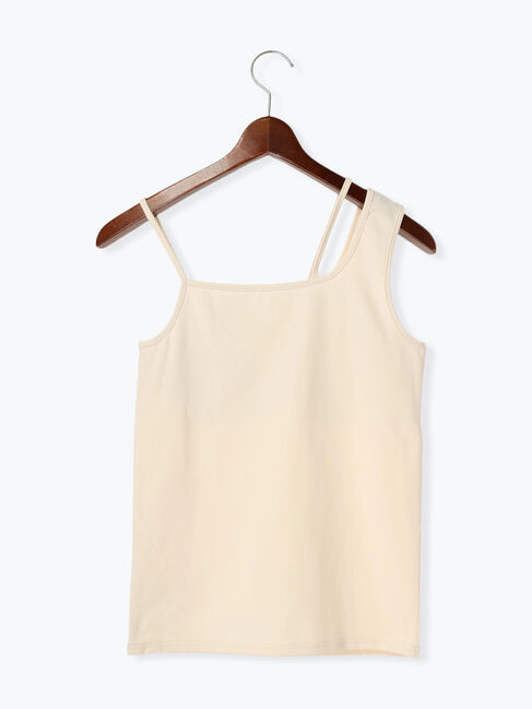 Te chichi「アシンメトリーストラップタンクトップ」|Tシャツ・カットソー|