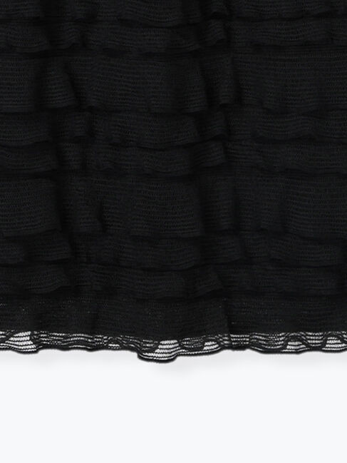 Samansa Mos2「シャーリングフリルナロースカート」|スカート|