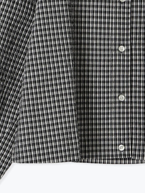 Samansa Mos2「キャンディースリーブショート丈シャツ」|シャツ・ブラウス|