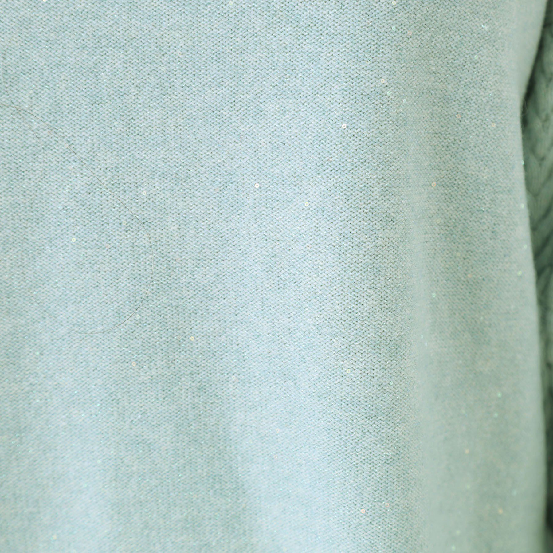 Reflect「【一枚で着映え◎／ゆったりシルエット】ラメ&times;スパンコールウール混ニット」|ニット・セーター|