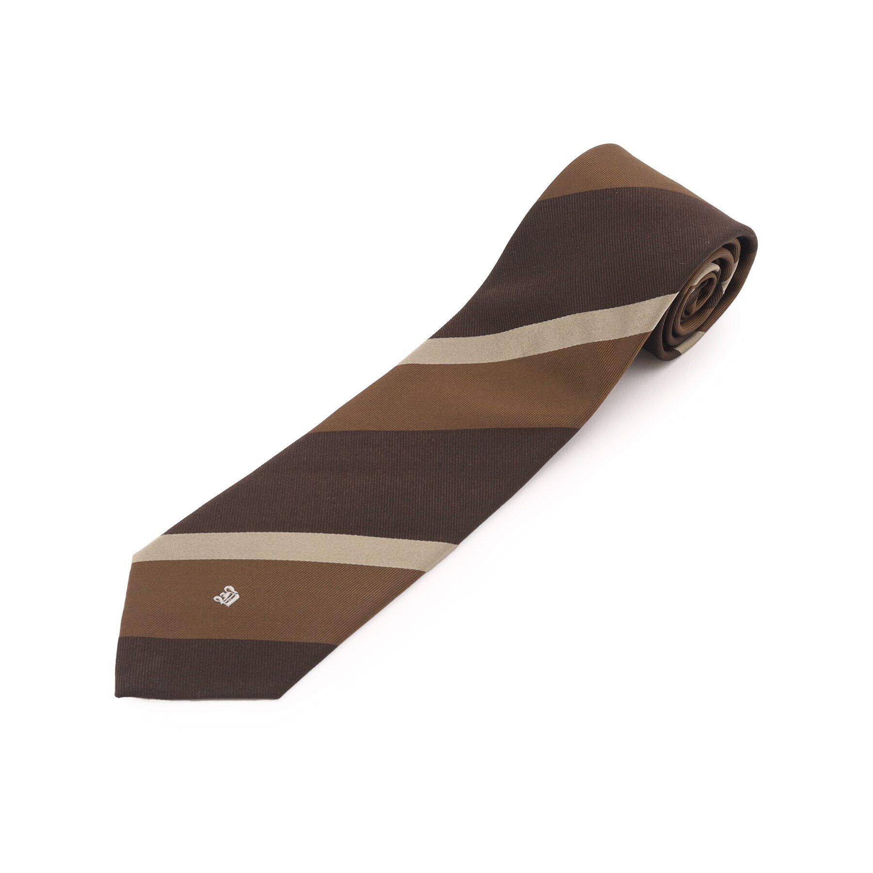 DRESSTERIOR「トーナルワイドストライプタイ」|ネクタイ・蝶ネクタイ|ブラウン(042)