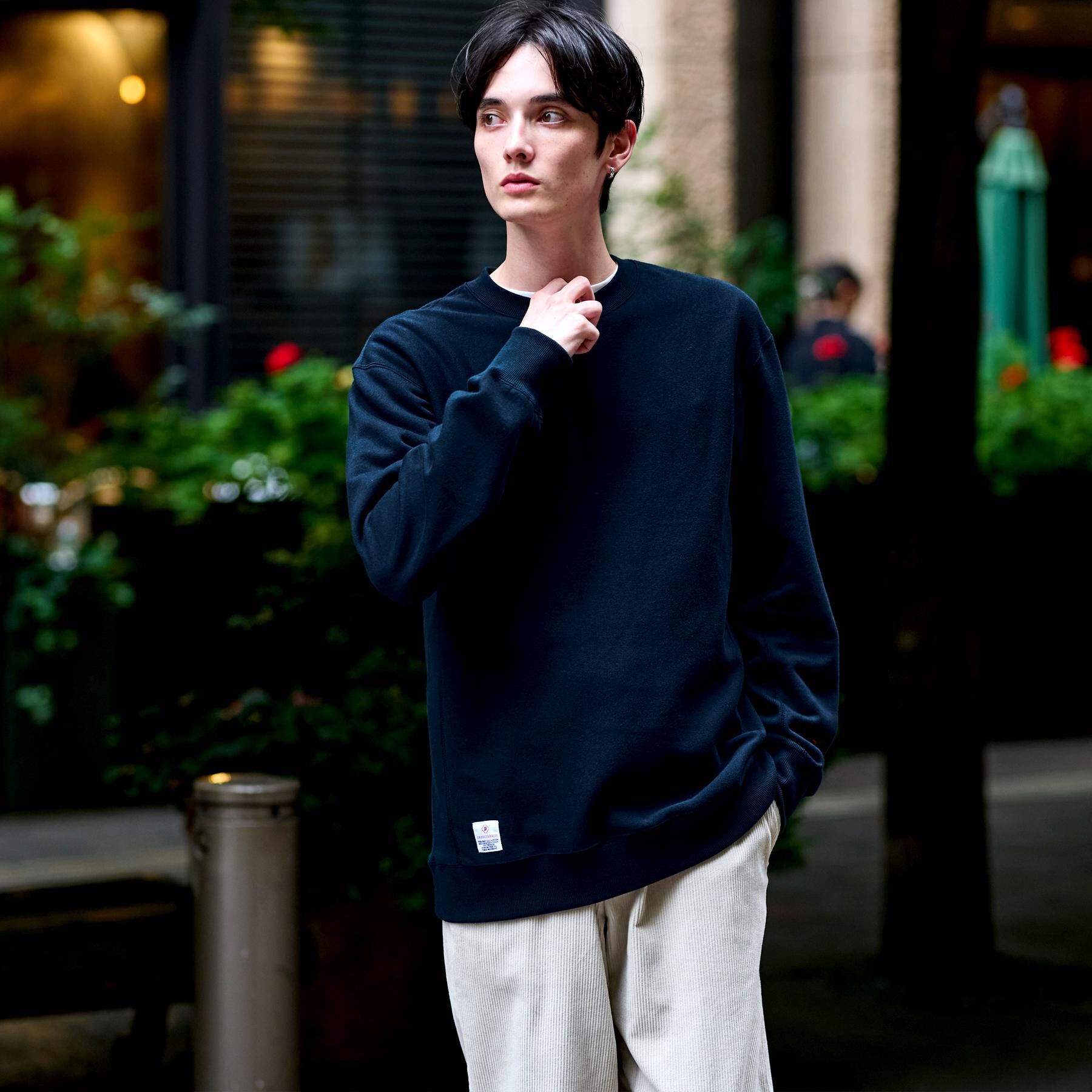 DRESSTERIOR「裏起毛 プルオーバースウェット」|パーカー|