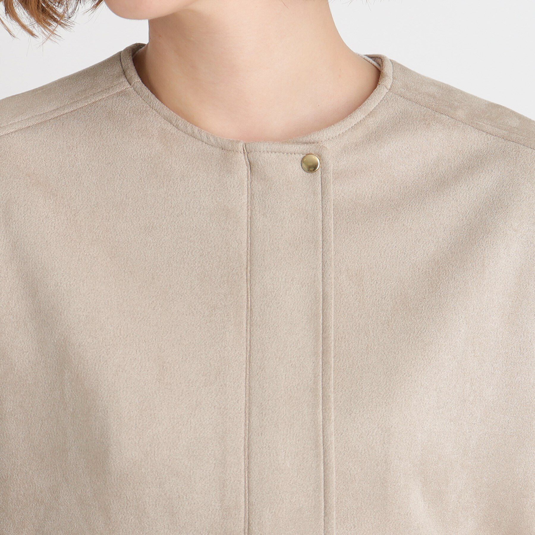 grove「【雑誌掲載】スエードライクブルゾン」|ブルゾン・スタジャン|