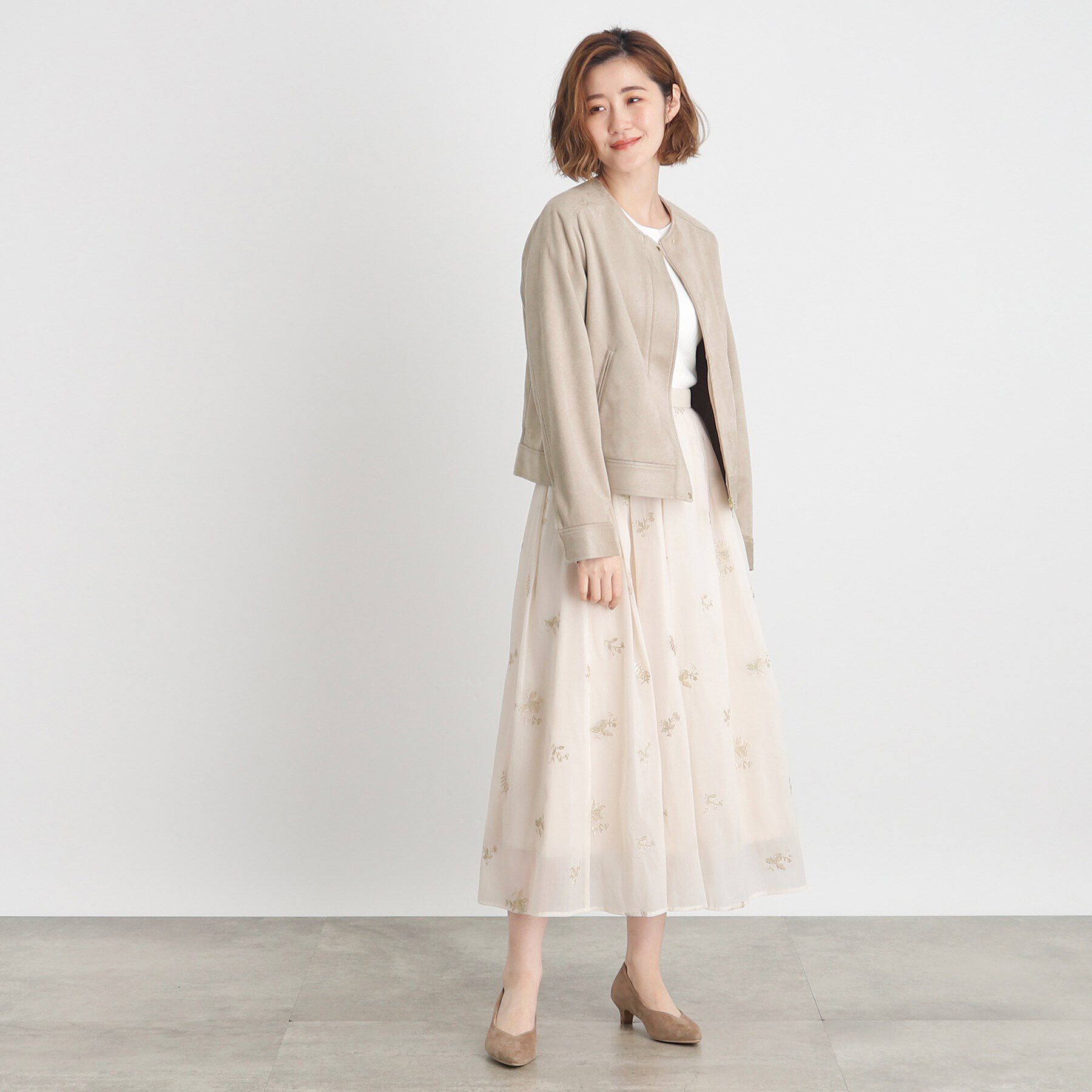 grove「【雑誌掲載】スエードライクブルゾン」|ブルゾン・スタジャン|