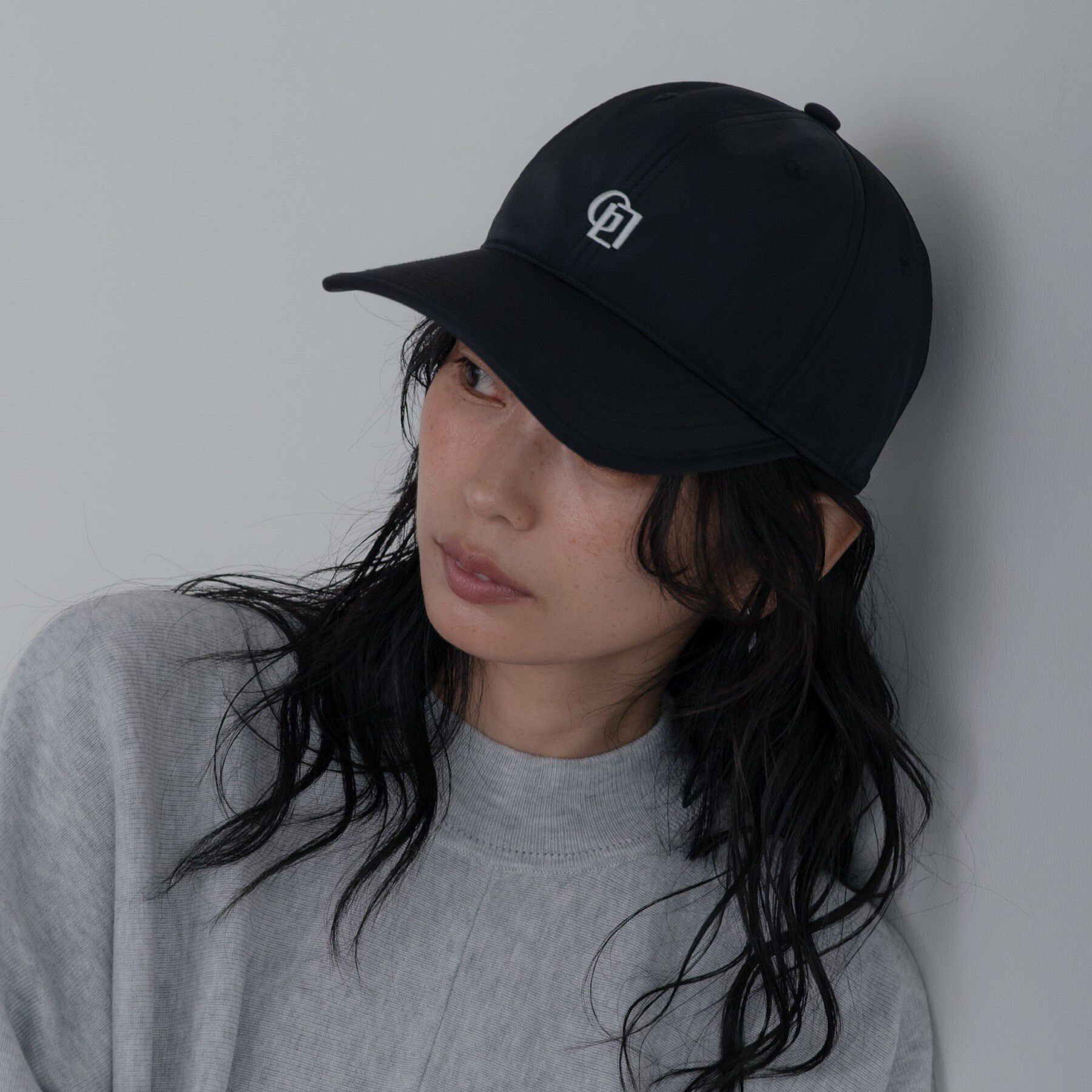 GALLEST「つば広キャップ」|キャップ・キャスケット|ブラック(019)