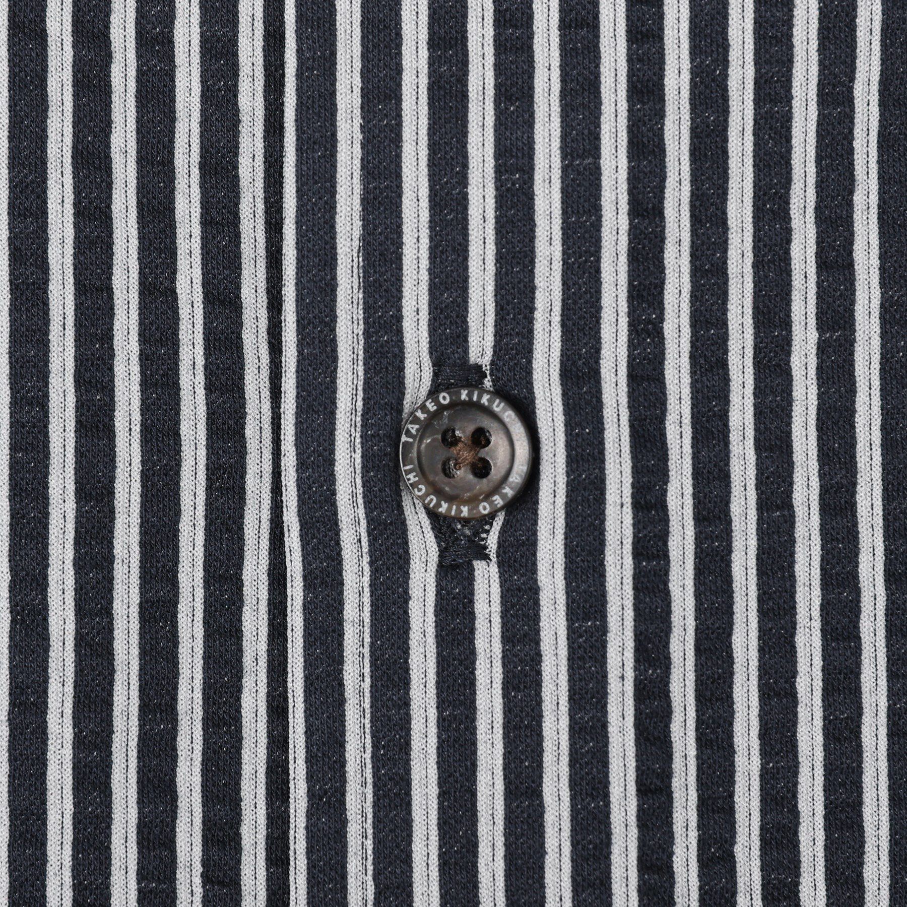TAKEO KIKUCHI「【抗菌防臭／7分袖】サッカージャージ ストライプシャツ」|シャツ・ブラウス|
