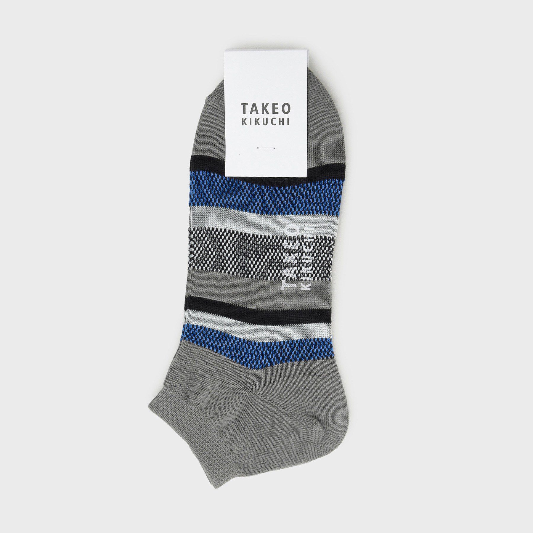 TAKEO KIKUCHI「ボーダーショートソックス」|ソックス|