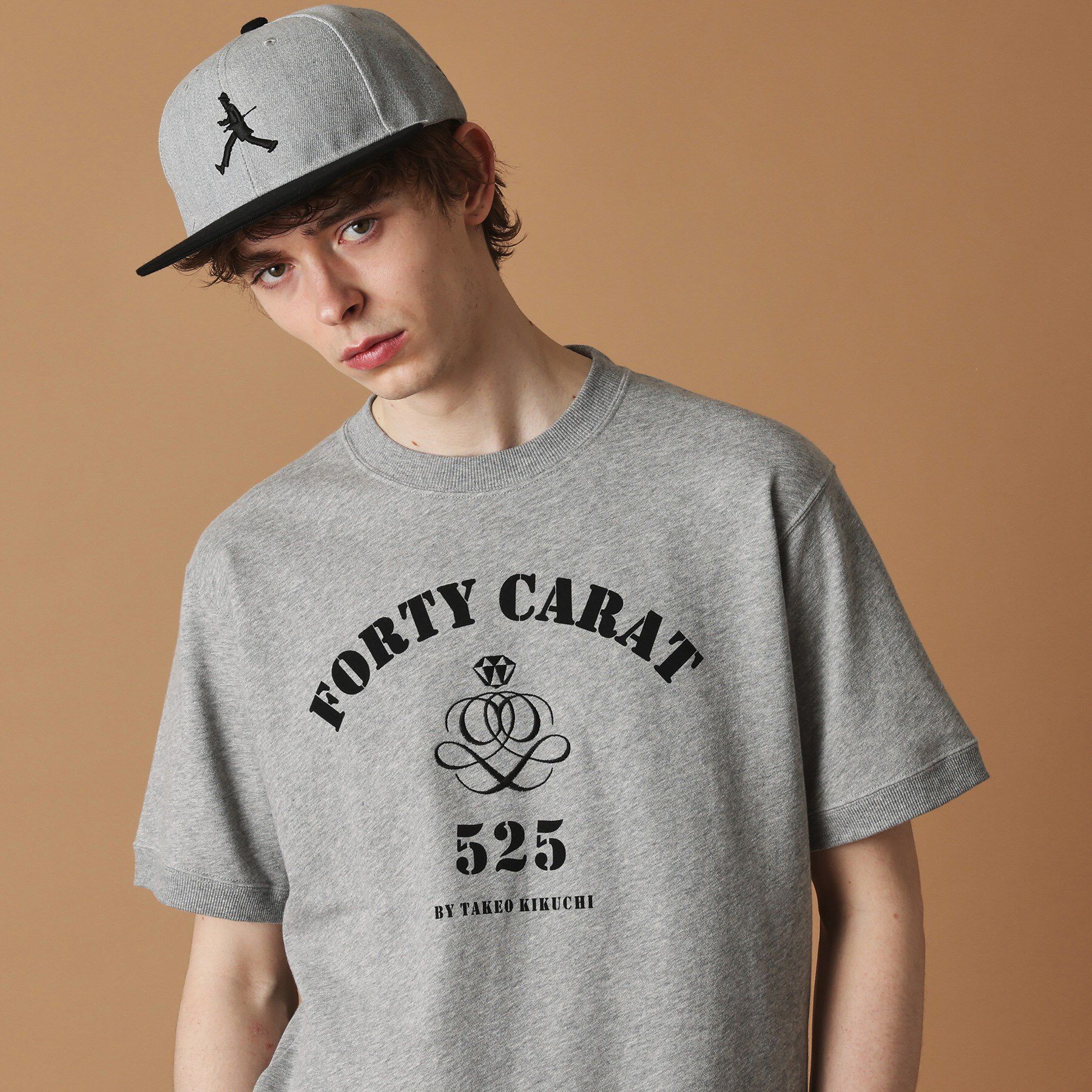 40CARATS&525「FORTY CARAT裏毛半袖Tシャツ」|Tシャツ・カットソー|