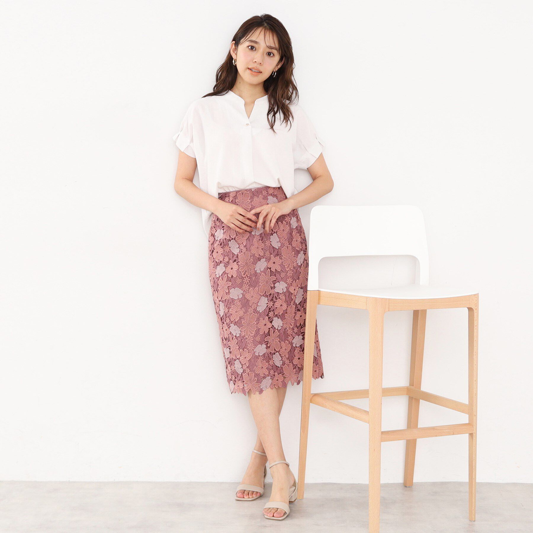 index「《7color/S-LLsize》バックシャンスキッパーブラウス【洗濯機洗い可/吸水速乾/防シワ/抗」|シャツ・ブラウス|