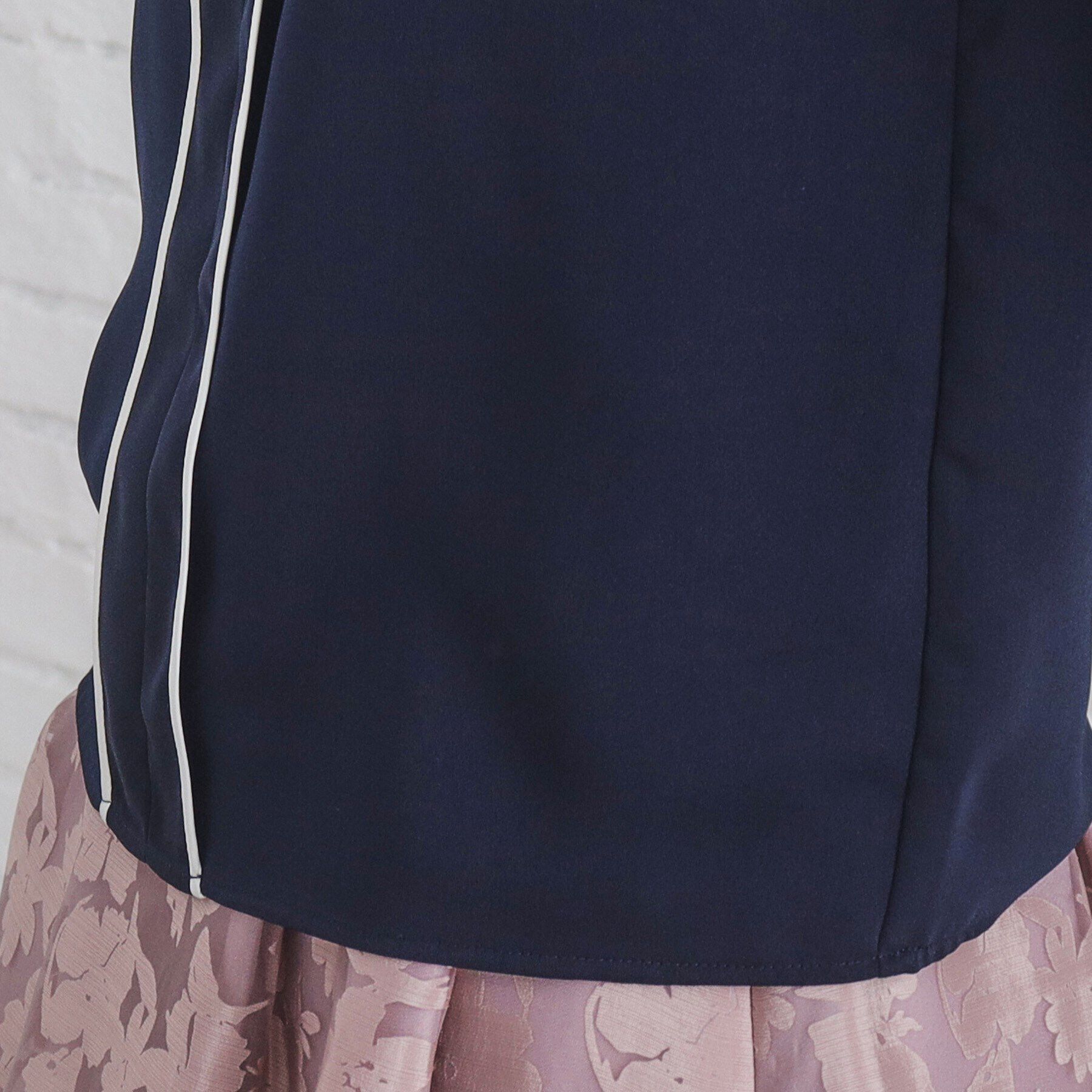 index「バイカラーフレアスリーブブラウス【洗濯機洗い可】」|シャツ・ブラウス|