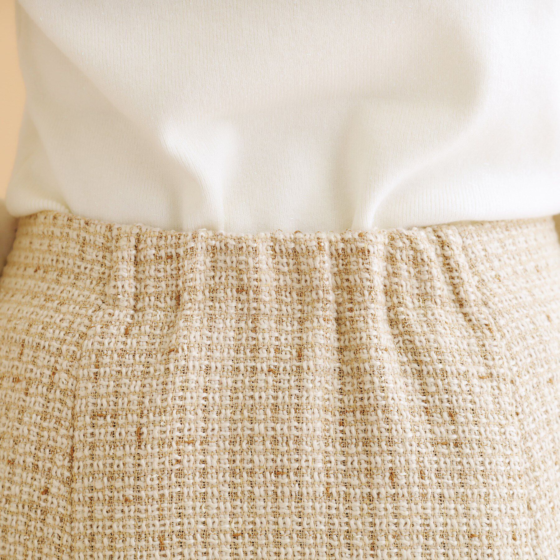 index「ラメツイードマーメイドフレアスカート【洗濯機洗い可/イージーアイロン/防シワ】」|スカート|