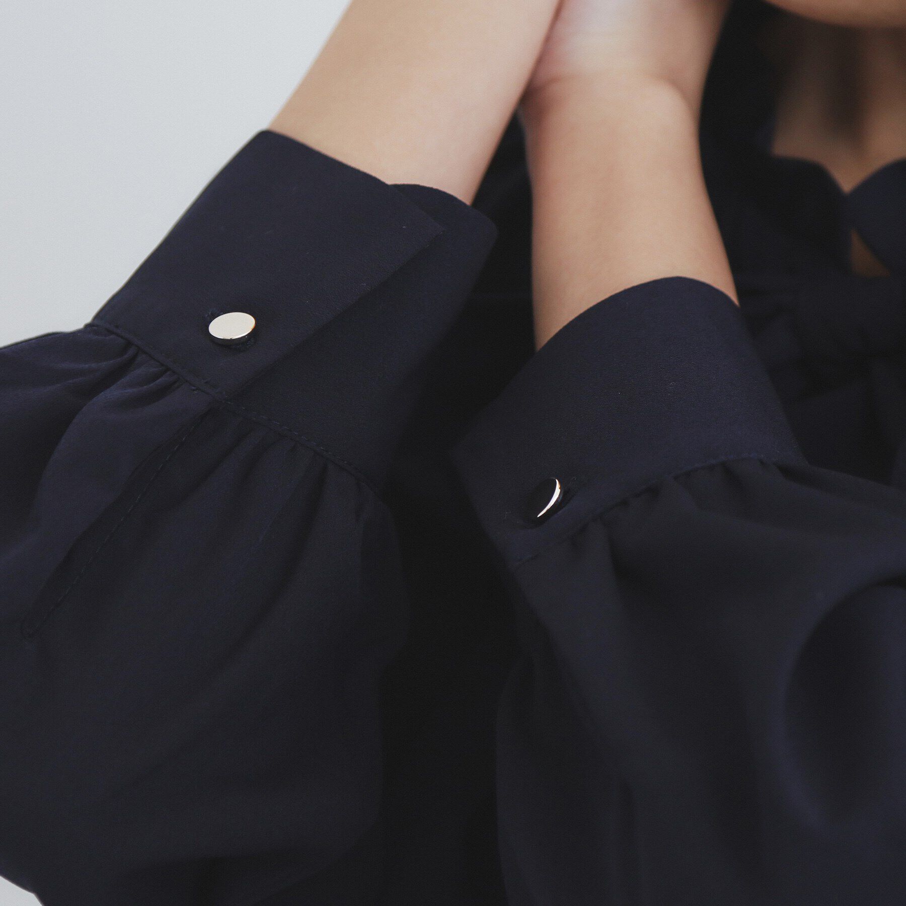 index「フリルギャザーボウタイブラウス【洗濯機可】」|シャツ・ブラウス|