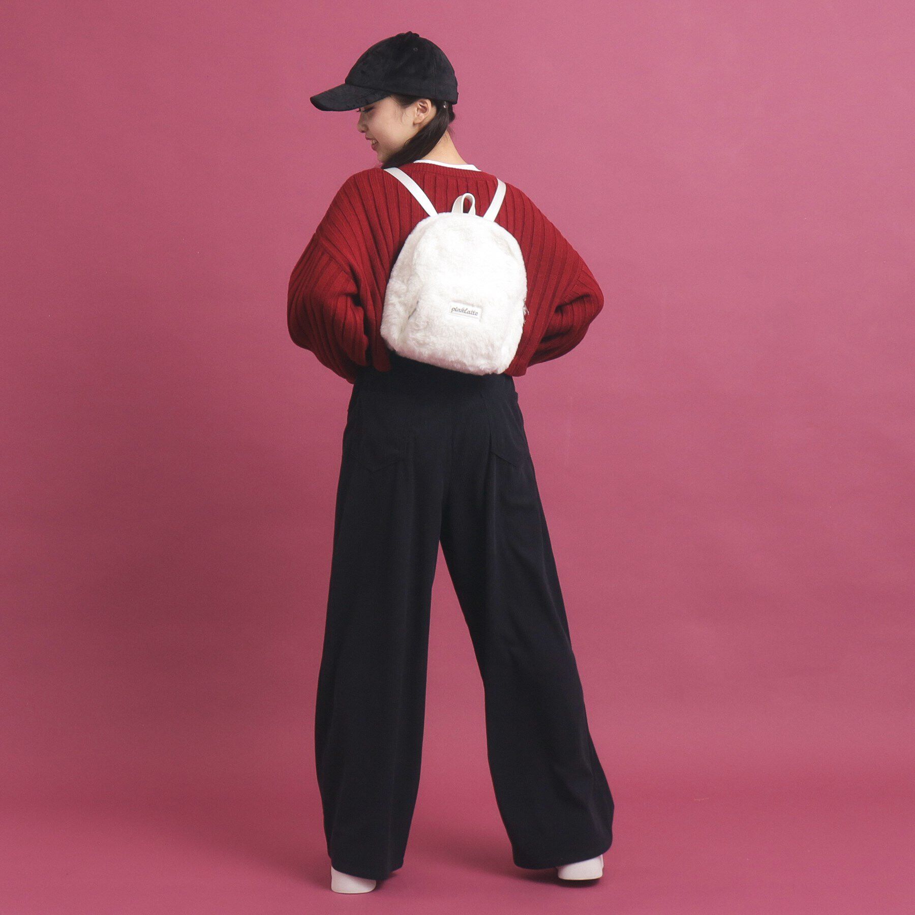 PINK-latte「ミニファーリュック」|リュック|